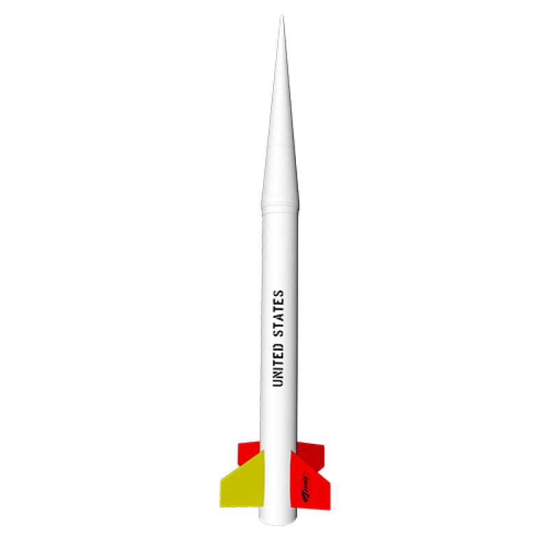 White Acrylic Paint - Estes Rockets