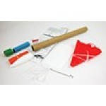 Tech Rocket Model Rocket Kit With Balsa Fins and B6-4 Engine - Estes 2126BX