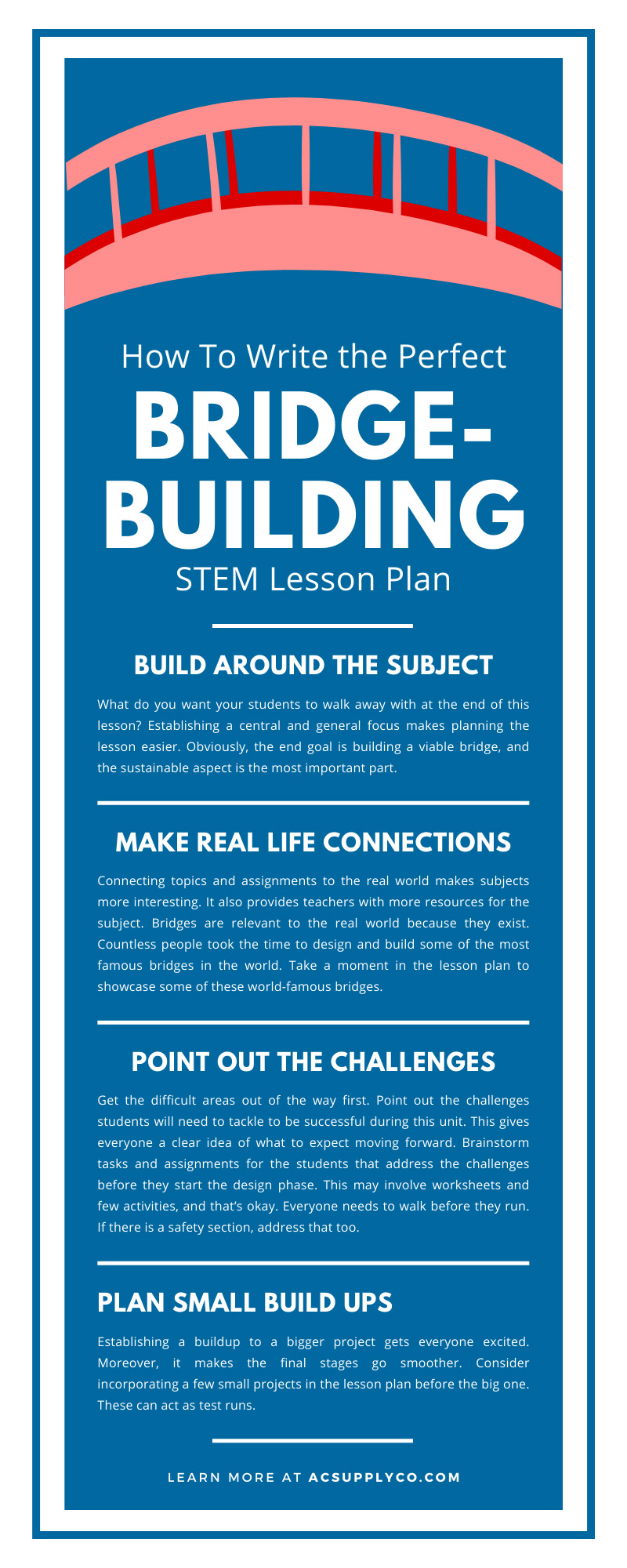 How To Write the Perfect Bridge-Building STEM Lesson Plan

